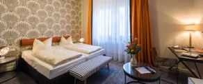 Historik Hotel Goldener Hirsch Rothenburg - Chambre
