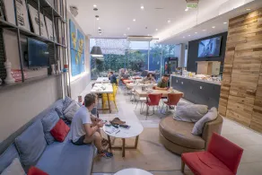 América del Sur Hostel - Recepción