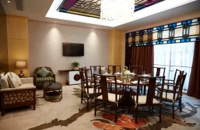 The Thousand Lantern Lake Hotel - Restaurant