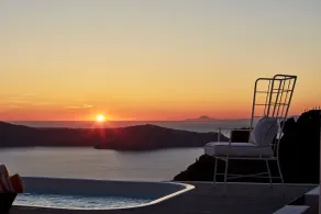 Katikies Chromata Santorini - The Leading Hotels of the World - Vue de la chambre