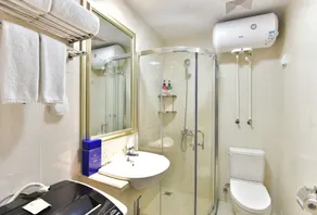 Pazhou Angda International Aparthotel Canton Fair Branch - Bathroom