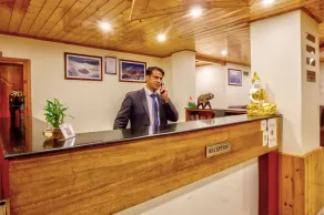 Snow City's Montana Blues Resort Manali - Heated & Air-Cooled Stay - Reception