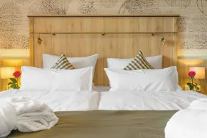 Chalet An der Brunnader-Ihr perfekter Rückzugsort in der Bayerischen Toskana-Überwiegend mit Klima-3Geh-Min zur Therme - Værelse