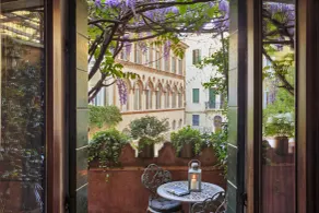 Locanda Fiorita - Ausblick vom Zimmer