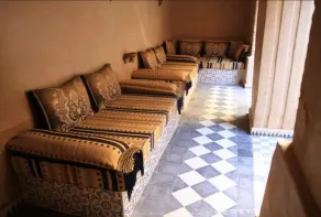 Riad Dar Dzahra - Zona de estar del vestíbulo