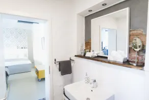ElbQuartier Apartments Magdeburg 'Die Stadtoase' - Badeværelse