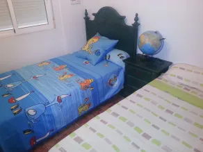Agréable appartement entièrement équipé avec terrasse | Vue mer - Chambre