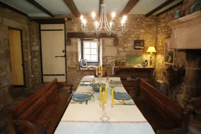 Le Manoir Du Poul Coeur de Bretagne B&B - Zona de estar del vestíbulo