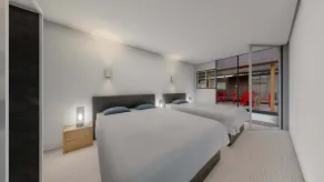 Airport Nest Inn Fiji - Chambre