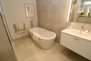 Casa rural apta para niños con terraza y jardín | Vistas a la playa | Al lado de la playa | Acepta mascotas - Baño