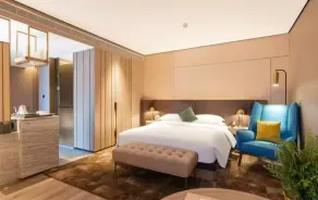 Echarm Plus International Hotel Hangzhou Binjiang XingGuang Avenue Pedestrian Street Branch - Habitación