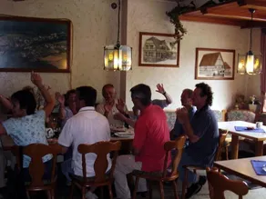 Gasthof - Pension 'Zur Dorfschänke' - Restaurante