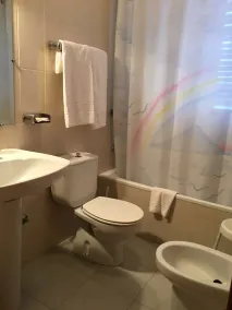 Hostal Los Chopos - Badezimmer