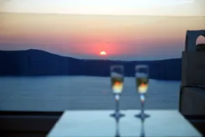 Reverie Santorini Hotel - Udsigt fra værelset
