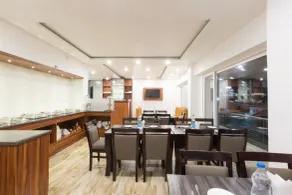 Hotel Trinity Heights McLeodganj - Restaurang