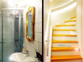 Kullabygdens Bed & Breakfast Traditionellt B&B Bäddat och klart Frukost ingår - Badeværelse