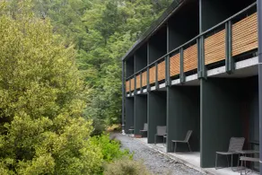 Maruia Hot Springs - Udsigt fra værelset