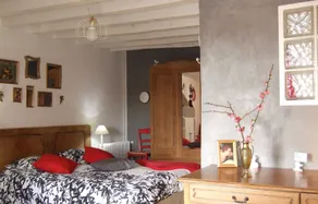 Maison d'hôtes l'Angevinière, chambre des Anges proche Mont-Saint-Michel - Habitación