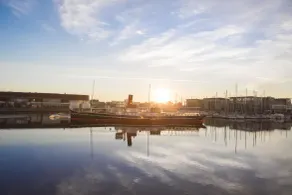 Hôtel Les Gens de Mer, Dunkerque - Vue de la chambre