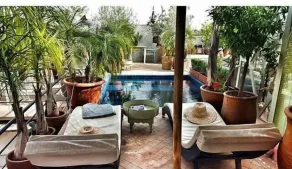Riad Moullaoud - Piscine