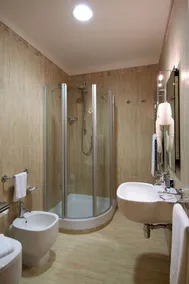 EH Rome Airport Euro House Hotels - Badrum