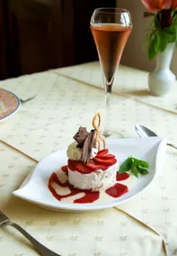 Logis Hôtel Auberge de la Rose - Restaurant
