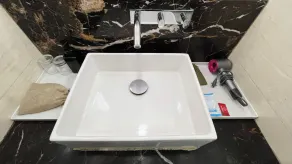 Kaibin Apartment Hotel (Nanjing Shengtian Mansion) - Badezimmer