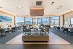 Malangen Resort - Siddeområde i lobbyen