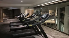 Melbourne Docklands Luxury Seaview Apartment - Salle de sport