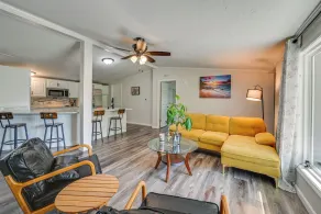 Near Hiking & Fishing: Dale Home w/ Deck! - Interior