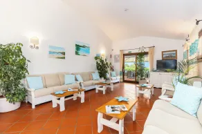 Hotel Piccolo Pevero - Zona de estar del vestíbulo