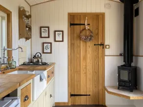 Shepherd Hut 1 - Cuisine privée