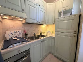 Lovely Studio With Terrace in Lignano - Cocina privada