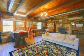 Hot Tub & River Views! Elizabeth Cabin on 10 Acres - Interior