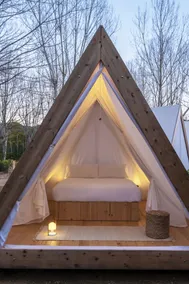 Merveilleux mobil-home | Avec animaux bienvenus - Chambre