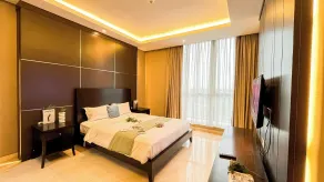 Modern And Comfy 2Br With Extra Room At Four Winds Apartment - Zimmer