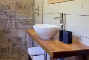 Ecolodge Selvitelle - Sustainable Retreat Amidst Olive Groves in Cilento - Badeværelse