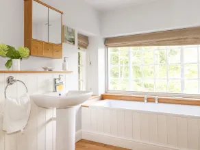 Huntingstile Lodge - Badeværelse