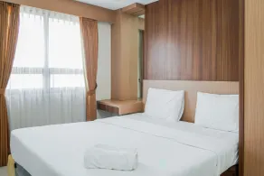 Fully Furnished with Comfortable Design 2BR Apartment Atria Residences - Room