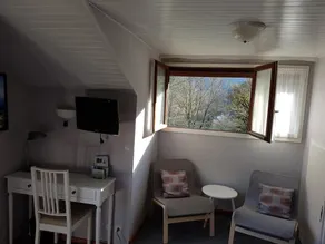 Auberge Le Moulin Du Plain - Ausblick vom Zimmer