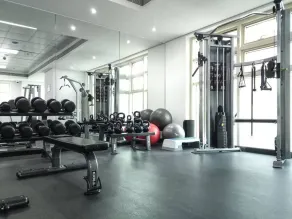 Enticing Studio in Dubai Marina - Next to Beach! - Salle de remise en forme