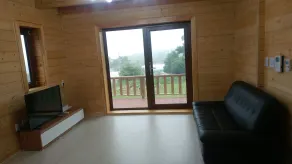 Daegwallyeong Solbawee Log-Housing Pension - Ausblick vom Zimmer