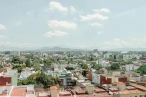Bed in mixed room near Coyoacan - Vista do quarto