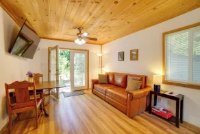 Golf, Hike, Sip Wine: Cobb Mountain Cabin w/ Patio - Interior