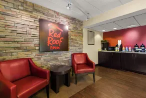 Red Roof Inn Salem - Lounge i lobbyen
