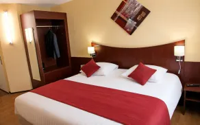 Logis Hotel Center - Ausblick vom Zimmer