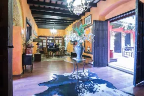 La Casona de Calderón Gastronomic & Boutique Hotel - Rezeption