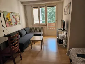 Parkareal Davos Apartment - Stue
