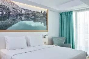 Olive Green Hotel - Vue de la chambre