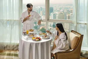 Grand Millennium Al Wahda Hotel and Executive Apartments Abu Dhabi - Vistas desde la habitación